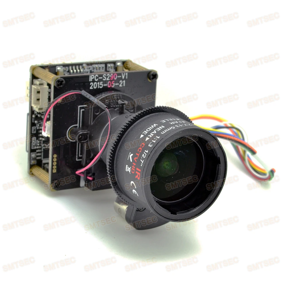 Моторизованный 5x зум объектив WDR 2MP IP модуль камеры Panasonic 34229 Hi3516A CCTV Smart Security IPC