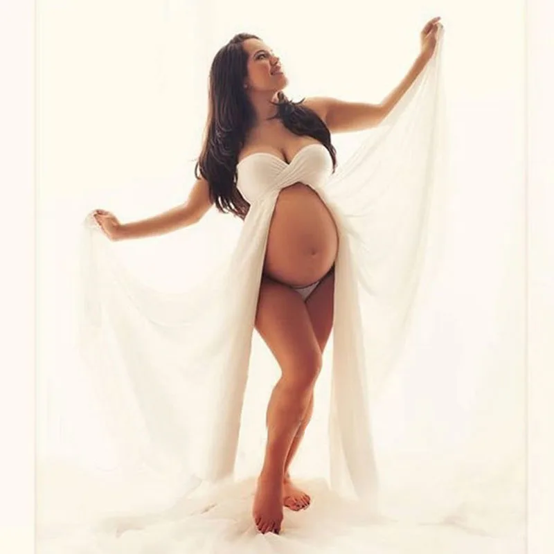 

Maxi Maternity Dresses For Photo Shoot Pregnancy Dress Photography Clothes For Pregnant Women Robe Grossesse Shooting Photo