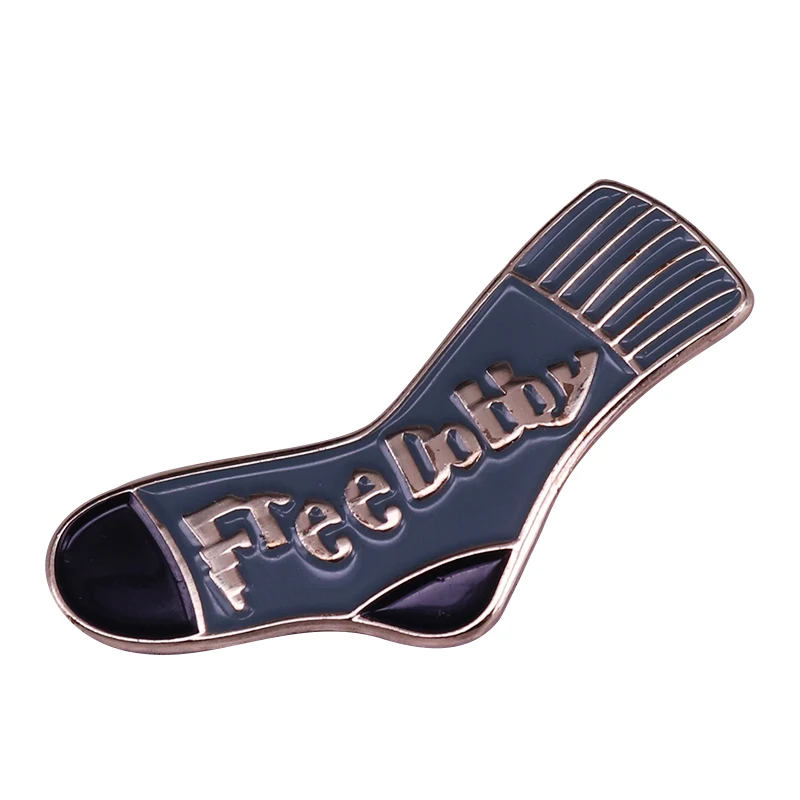 

Free Dobby enamel pin cute little sock brooch elf nerd badge HP collection gift