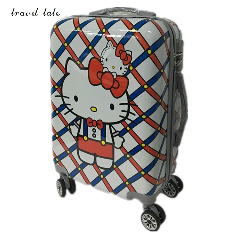 

Travel tale cartoon 20/24Inch Rolling Luggage Spinner brand Travel Suitcase Suitable for children luggage