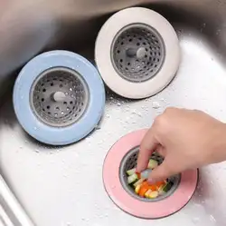 Кухня кремнезема пол утечки пробка для ванной пол утечки бак герметичный фильтр протечек волос