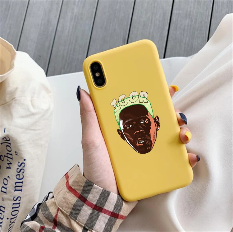 Tyler, The Creator- IGOR Colored soft silicone phone case for iphone 6 6s 6plus 7 7plus 8 8plus XR XS XSMAX 11 pro - Цвет: HHSR-21931