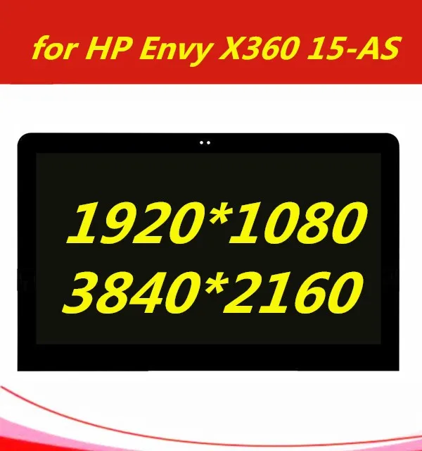 15,6 ''сенсорный ноутбук цифровой преобразователь экран панель установка для HP Envy X360 15-AS серии