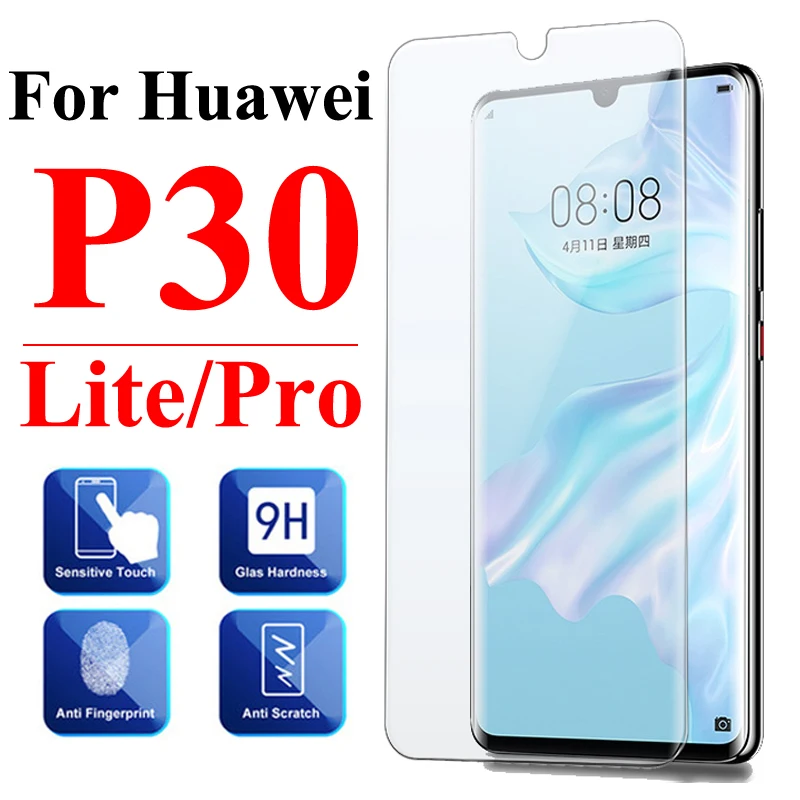Защитный Стекло для huawei P30 Pro Экран протектор Lite закаленное на Huawey P 30 Tremp Броня