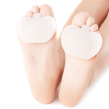 

Silicone Gel Forefoot Pads High Heel Shoes Pad Breathable Soft Toe Protector Foot Pain Relief Shoes Insert Insole Health Care
