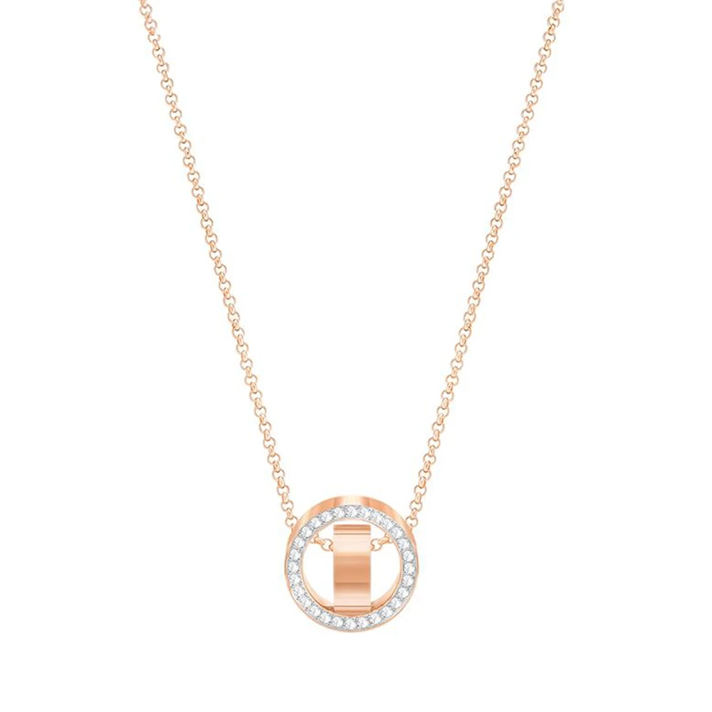 2018 розовое золото время выполнить ожерелье современный женский ключицы цепи подарок ювелирных изделий, чтобы отправить подруг изысканный