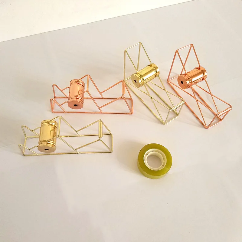 

Metal school pen washi tape dispenser washi tape holder kantoorartikelen office supplies rose gold stationery bandschneider 2569