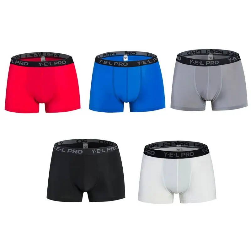 New Quick Drying Men s Sports Smooth Compression Shorts Tights Bottom Sports Leggings font b Fitness