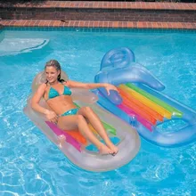 Высокое качество открытый плавательный водный надувной матрас 160*85 см плавательный бассейн воздушный матрас подшипник