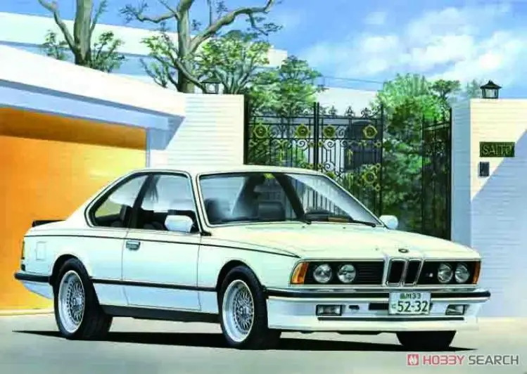 

1/24 Assembled Model BMM M635Csi with Engine Inner Structure 12650