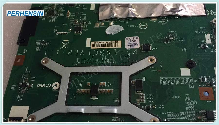 ل MSI GE60 MS-16GC اللوحة المحمول MS-16GC1 VER 1.1 DDR3