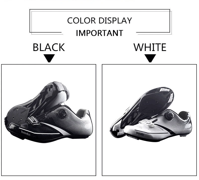 BOODUN 2020 Ultralight  Self-Locking Pro Men's Cycling Shoes Road Bike Triathlon Shoes Bicycle Lock Sneakers Zapatillas Ciclismo