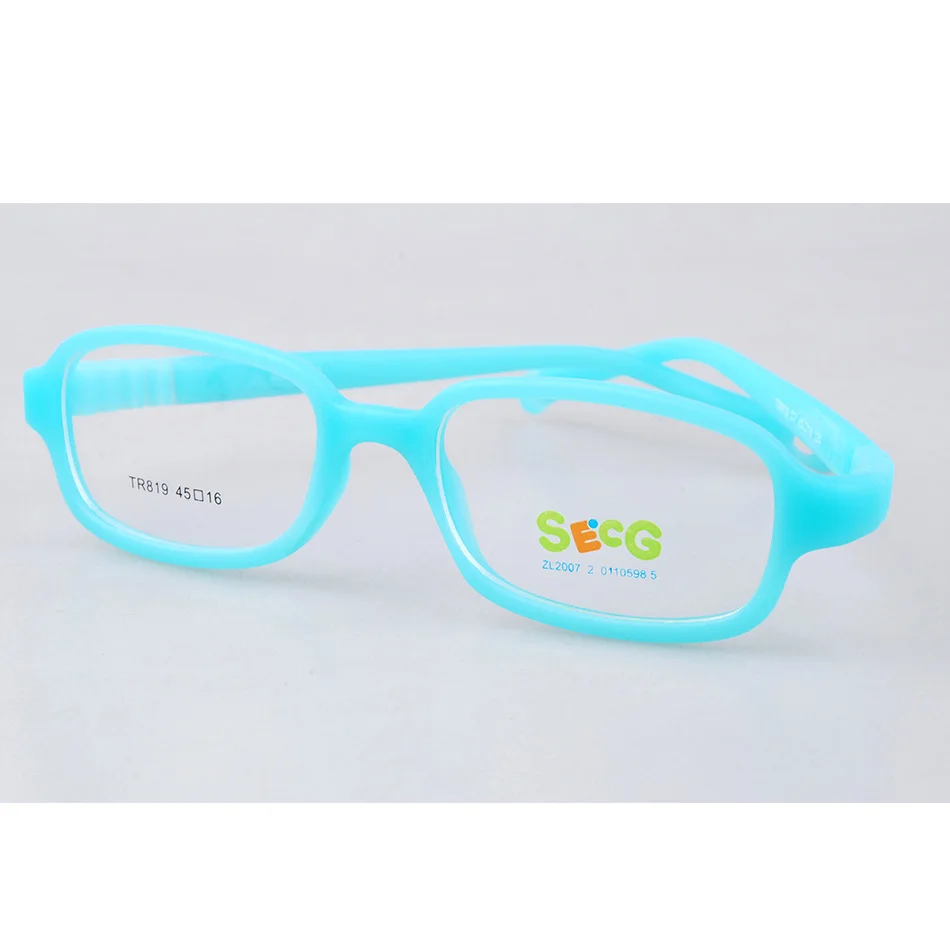 Оптические компьютерные детские очки в оправе пластиковые титановые очки дети близорукость Защитная коррекция детские очки TR819 - Цвет оправы: C7