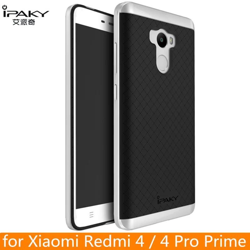 

for Xiaomi Redmi 4 Pro Prime Case Original iPaky Brand Silicone PC Hybrid Protective Cover for Xiaomi Redmi 4 Case Cover Fundas