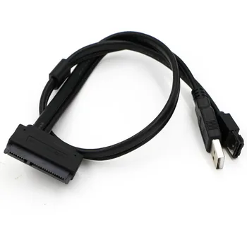 

Hard Disk Drive SATA 22Pin to eSATA Data USB Powered Cable Adapter