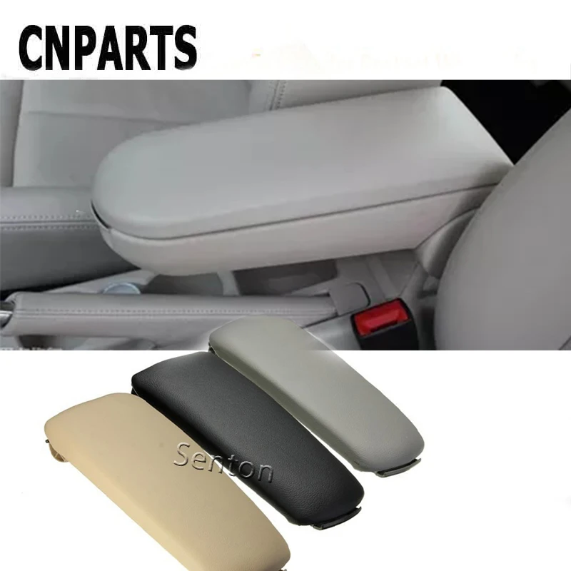 

CNPARTS New Car Center Console Armrest Cover For Audi A4 B6 B7 2002 2003 2004 2005 2006 2007 High quality Armrests Covers