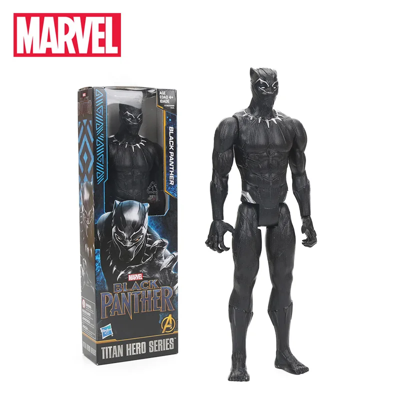 

30cm Black Panther PVC Action Figure Titan Hero Series Marvel Toys the Avengers Figures Super Hero Collection Model Dolls Toy
