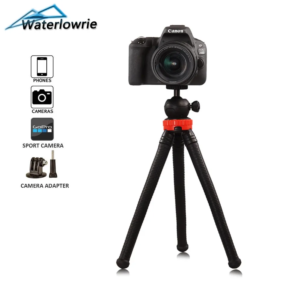 Waterlowrie Flexible Octopus Tripod Mount with 360 degree rotation Ball
