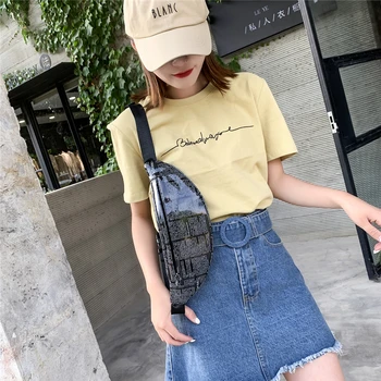 

Fashion Women Holiday Travel Waist Pack Money Belt Wallet Glitter Bum Bag Pouch Laser Waist Bags