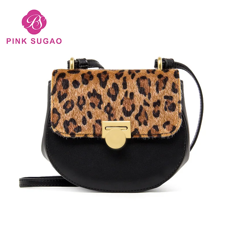 

Pink sugao designer women crossbody bags new fashion leopard shoulder bag luxury casual mini bag wholesales brand messenger bags