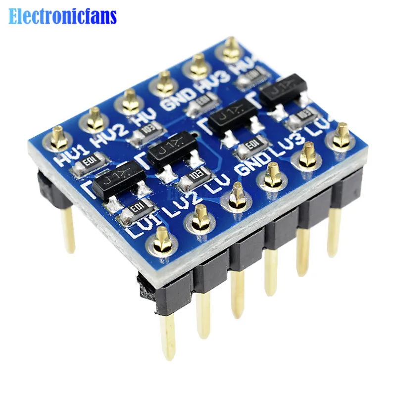 Преобразователь логического уровня IIC I2C двунаправленный Модуль платы 5 В/3 3 В