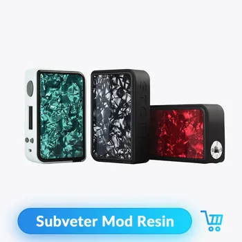 

Original Vapor Storm Subverter 200W TC Box MOD with Temperature Control 510 Thread E Cigarette Vape Resin Mod By 18650 Battery