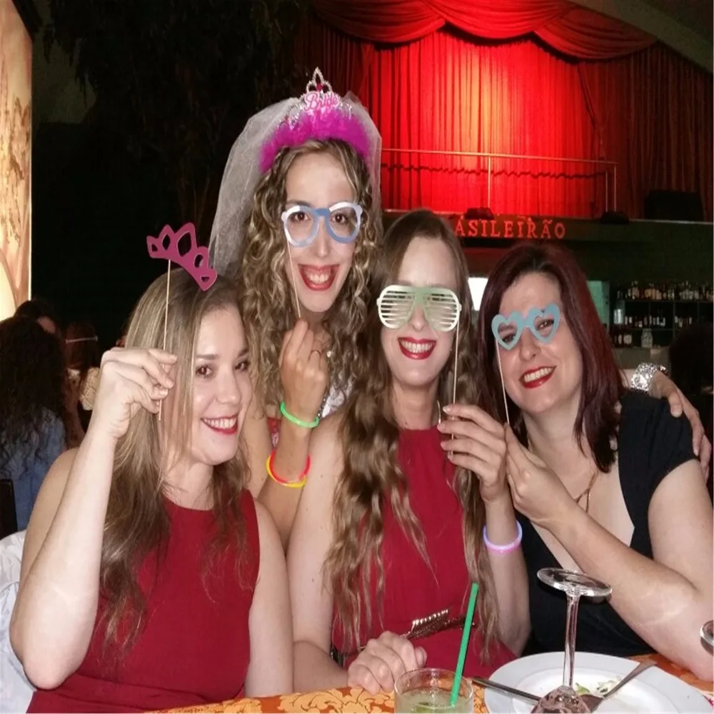 Свадебное украшение 60 шт./лот реквизит сделай сам 2017 для фотобудки