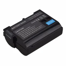 1Pcs 2550mah EN-EL15 enel15 EN EL15 decoded Camera Battery For Nikon DSLR D600 D610 D800 D800E D810 D750 D7000 D7100 V1 Battery