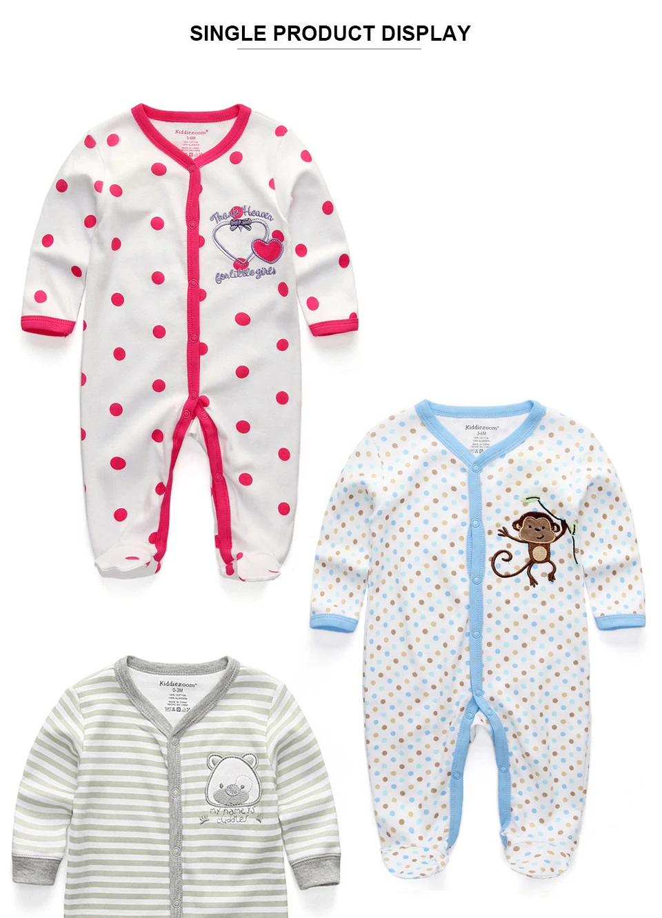 Малыша 2& 1 шт. Костюмы комплекты для детей Для мальчиков и девочек следики Пижама Оригинальная летняя одежда для новорожденных на возраст 3, 6, 9, 12 месяцев, одежда для сна из хлопка Костюмы комбинезоны