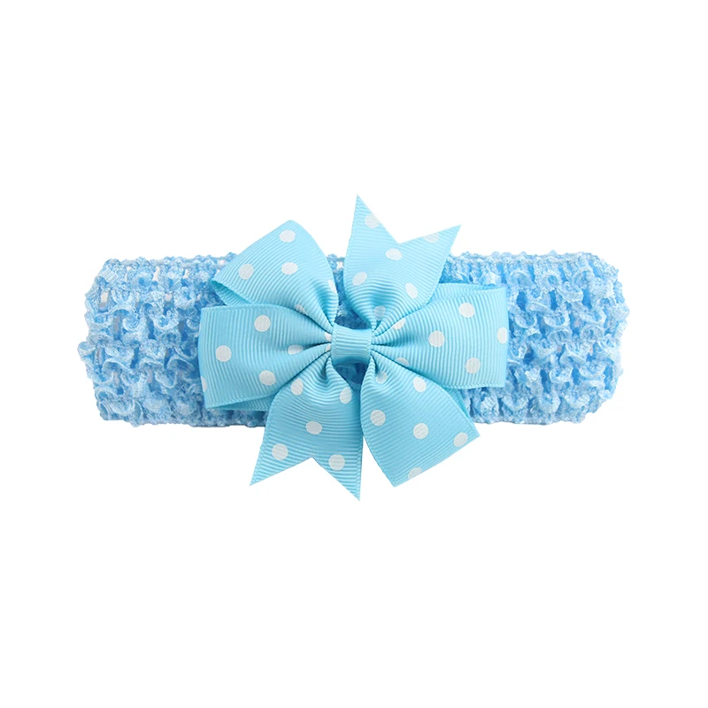 Kids Girls Lace Flower Hairband Elastic Headband hair accessories for girls Headwear (7)