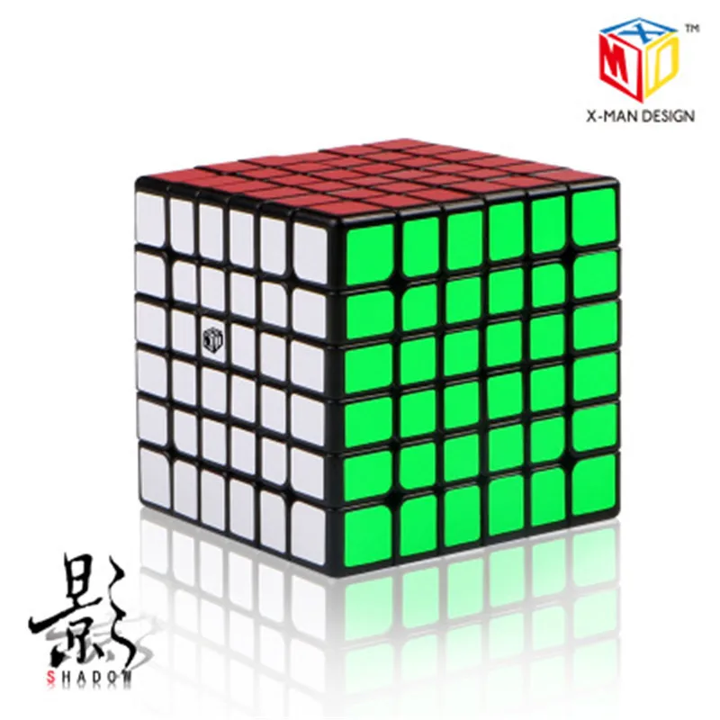 QiYi MoFangGe XMD X-Man Design Shadow M Магнитный магический куб 6x6x6 Профессиональная игра Скорость гладкая головоломка Twisty Cubo