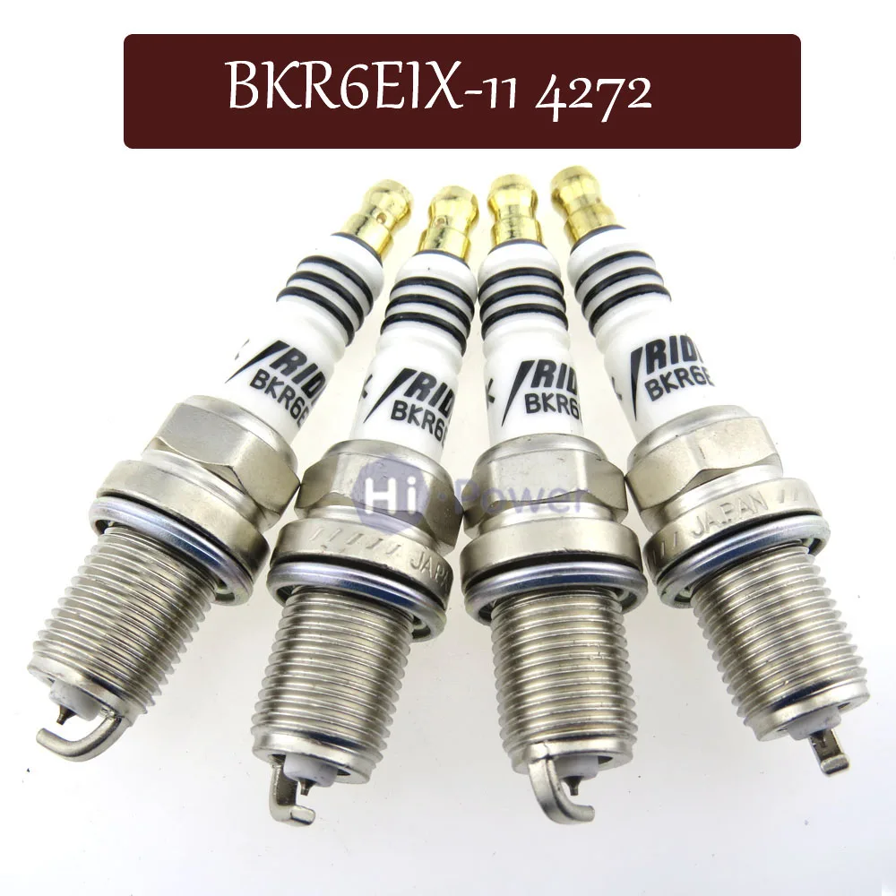 

4PCS BKR5EIX-11 5464 Iridium Spark Plugs for TOYOTA SUZUKI for Acura Dodg BKR5EIX-11-5464 BKR5EIX11 bkr5eix