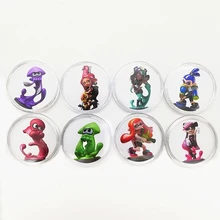 Набор данных Ntag215 полный набор 16 шт. Splatoon 2 NFC игровая карта Amiibo стикер печать Коллекционная монета карта бирка Быстрая