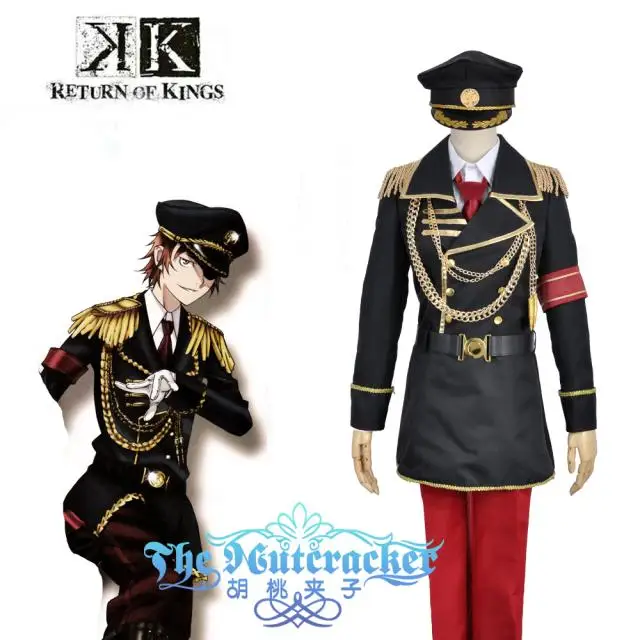 

Anime K Return Of Kings Yata Misaki Military Uniform Outfit Cosplay Costume Custom Made 6/lot
