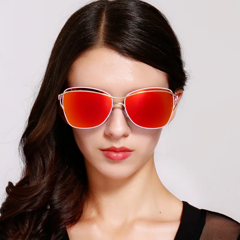 HD.space New Fashion Polarized Sunglasses Women Style Alloy Frame