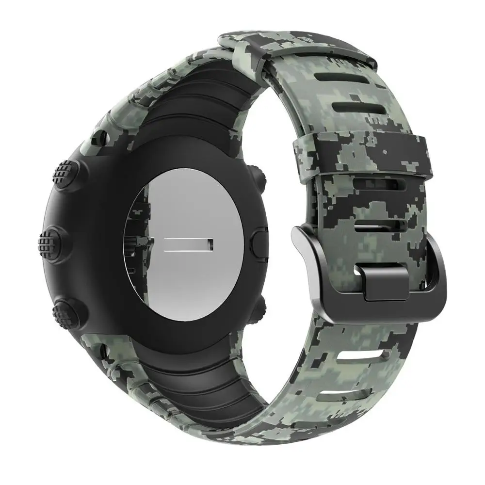 

2019 Wristband Band Strap for SUUNTO Core Smart Watch Fashion Casual Men Watch Band Sports Breathable Silicone Replacement Watch
