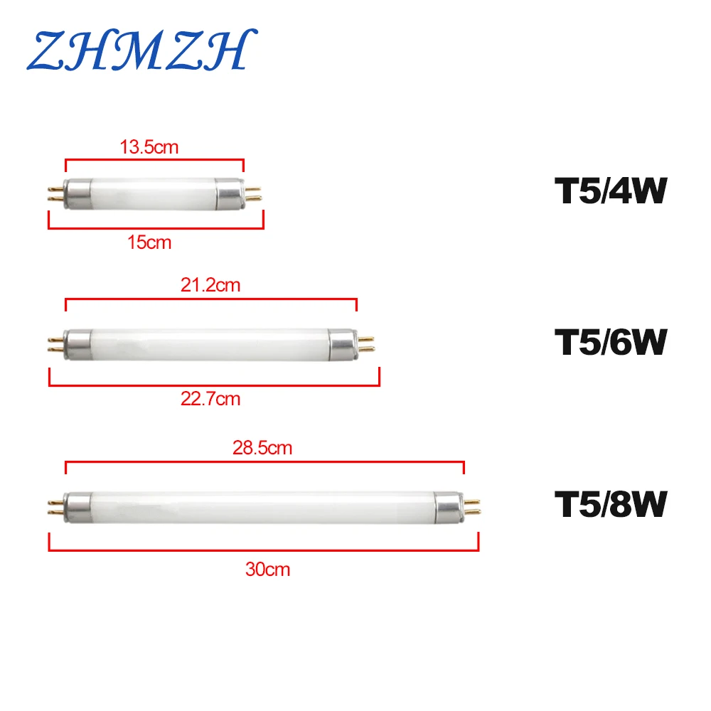 T5 T8 Mosquito Killer Lamp Tube 4W 6W 8W 10W 15W UV Light Tubes Ultraviolet Pest Housefly Fly Bug Insect Trap Blue Light