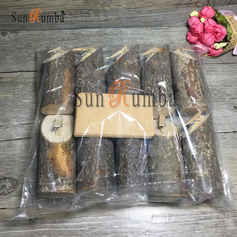 Original Wood Color 10 шт. деревенский деревянный стол цифры держатель Свадебная вечеринка направление знаки поставки события центральные для Свадебные украшения номер - Цвет: Original Wood Color