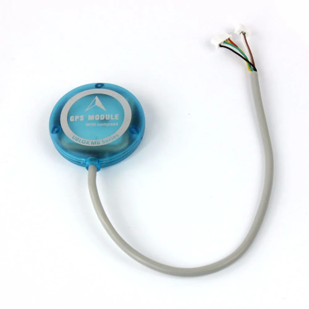 Blue NEO M8N M8 MINI GPS Module for APM PIX with compass CC3D Naze F3 without