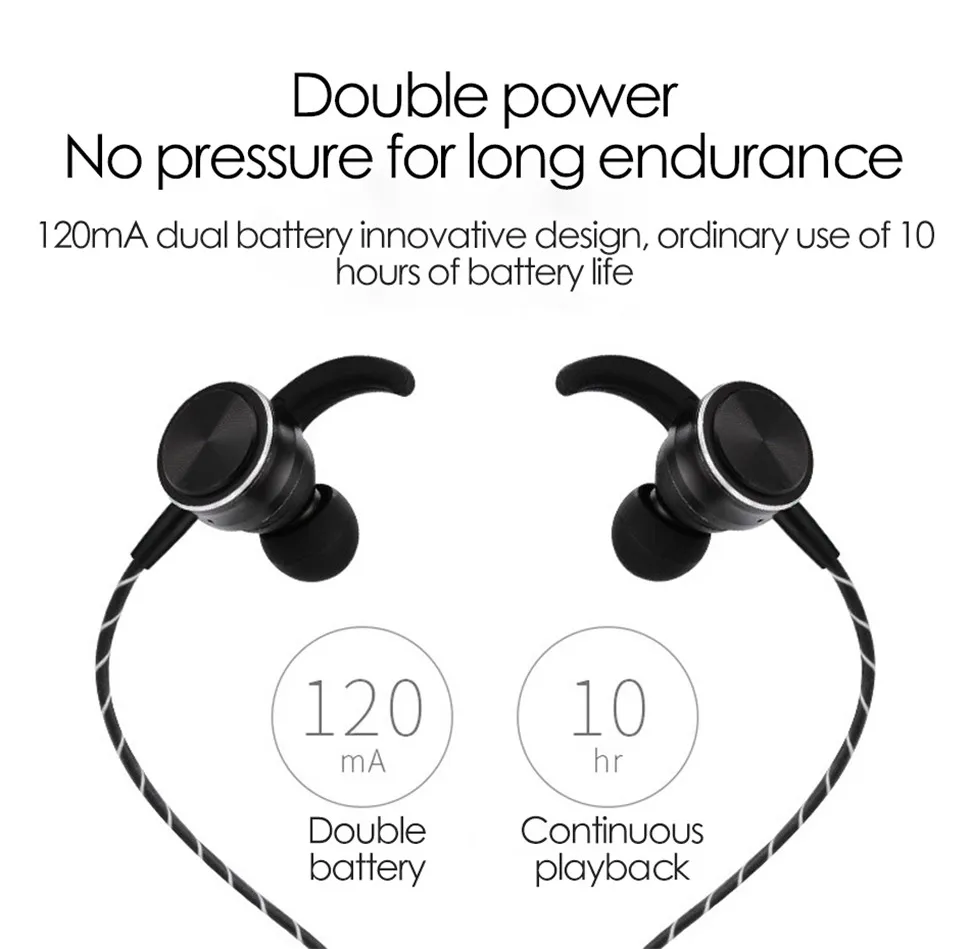 YKSO Wireless Bluetooth Earphone In Ear earbud M28 Portable audio and video Waterproof Stereo Sports With Mic Earphone (8)