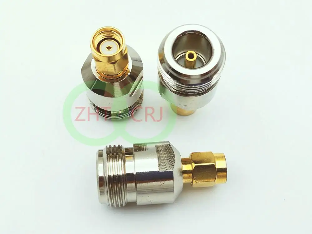 20 шт. медный RP SMA разъем прямой переходник|pin pin|pin femalepin connector female |