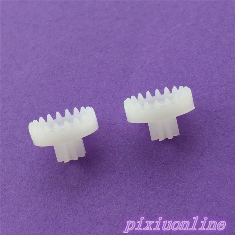 10pcs K74Y C20082A Plastic Reduction Crown Gear Rack Bevel Gear Model DIY Toys Parts High Quality On Sale