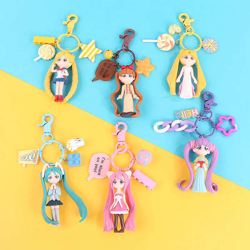 

2019 New Fashion High Quality Plush Animals Key Chain Cute Fashion Kids Plush Dolls Keychain Soft Stuffed Toys Keyring