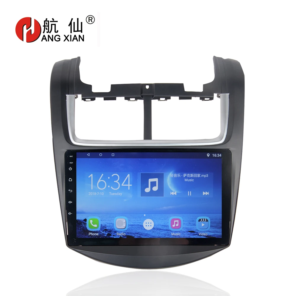 

Hang xian 9" Quad Core Android 7.0 Car DVD Player For Chevrolet Aveo 2014-2018 car radio multimedia GPS Navigation BT,wifi,SWC