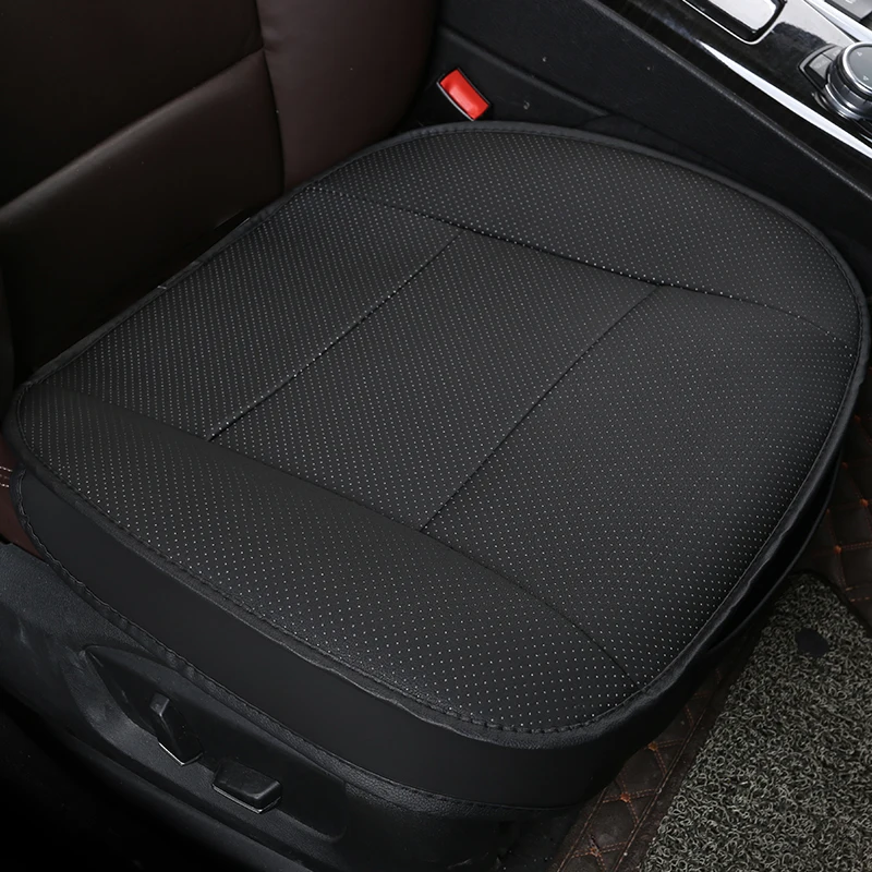 

1pc front car seat cover breathable PU Leather automobile seat cushion soft anti slip car mat for toyota ford focus 3 bmw audi