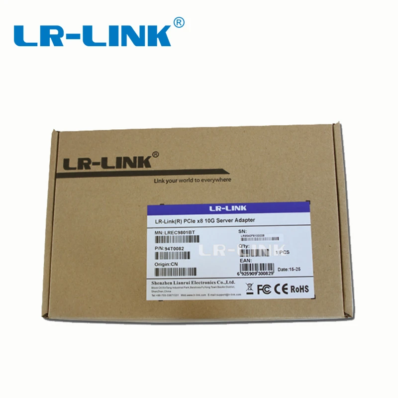 LR LINK 9801BT PCI Express x8 Network Controller Card 10Gb Ethernet RJ45 Converged Adapter NIC Compatible 5