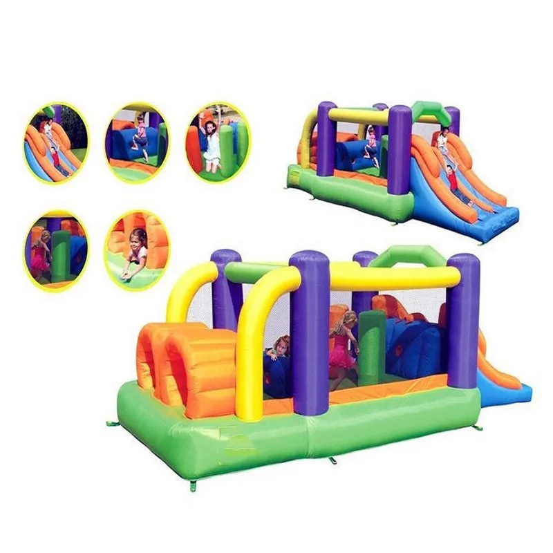 

PVC inflatable castle bounce house obstacle course jumping bouncer