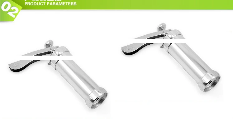 DIY baking tool home biscuit machine aluminum alloy tube cookies and biscuits gun butter mounted flower.Cookie kitchen tool (1)