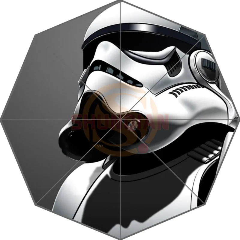 

New Hot Sale Custom Star Wars Storm Adults Universal Design Fashion Foldable Umbrella Good Gift Idea!Free Shipping U30-186