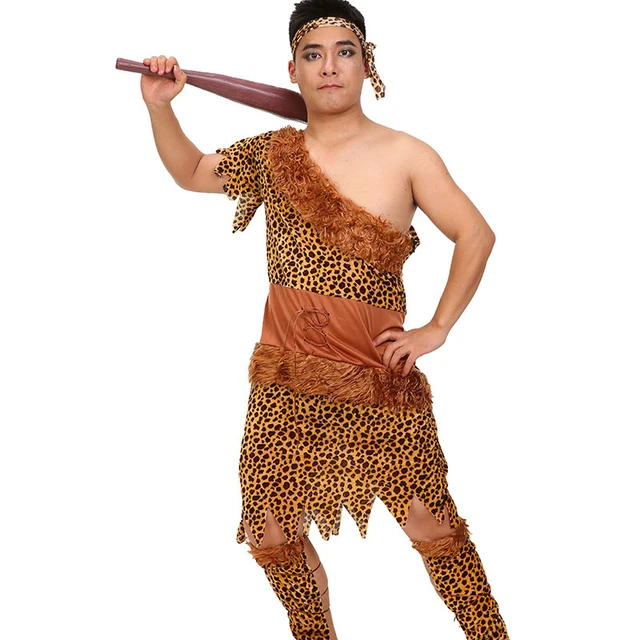 Cheap Adult Man Halloween Indian Costume Outfit Jungle Fever Warrior Suits  Carnival Primitive Cosplay Idea For Boys - Cosplay Costumes - AliExpress